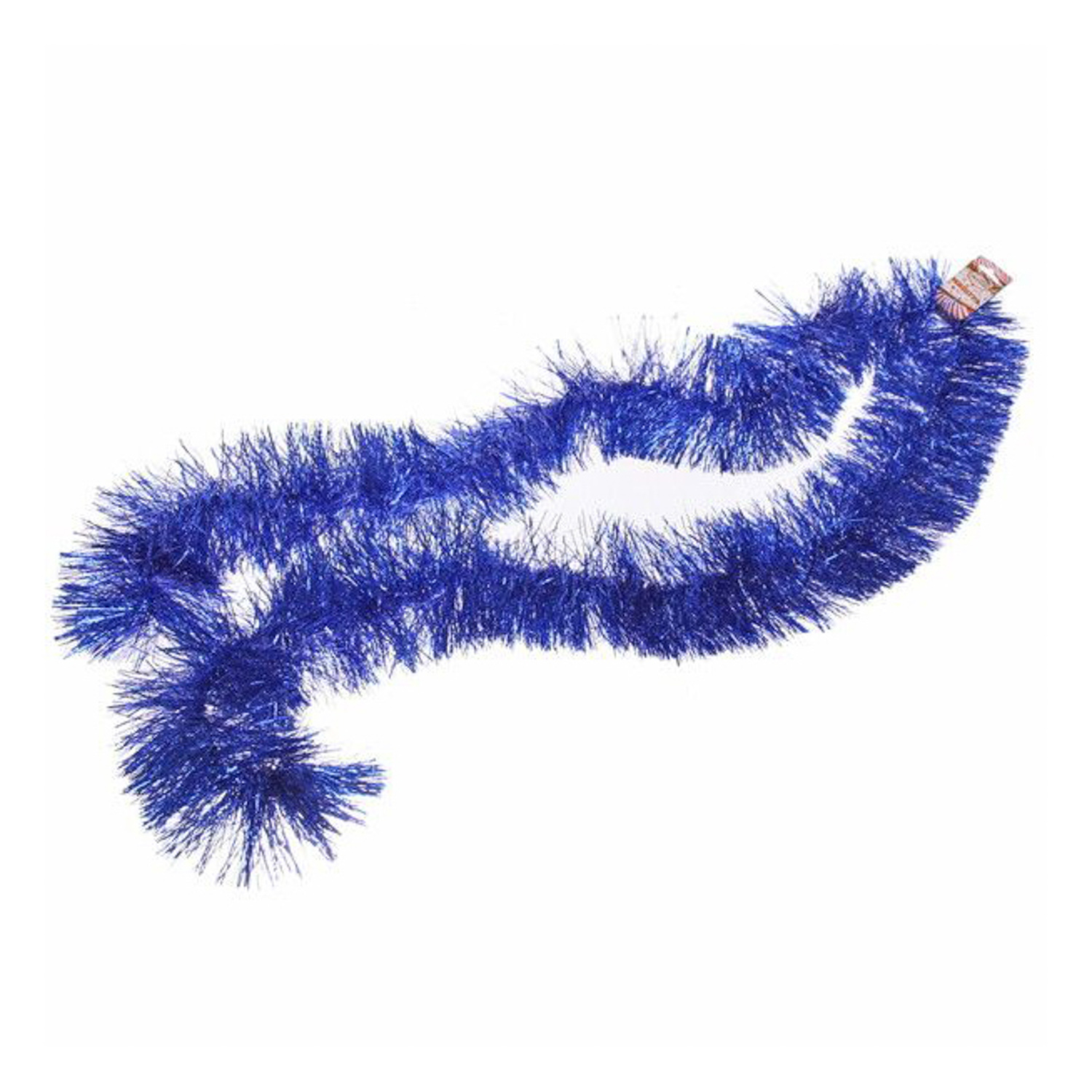 Мишура 2 м, 13 см, "Искристое сияние", сапфир