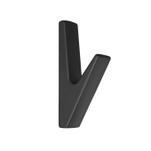 Крючок мебельный ЧЕРНЫЙ матовый 302233 TRODOS,хедер *20