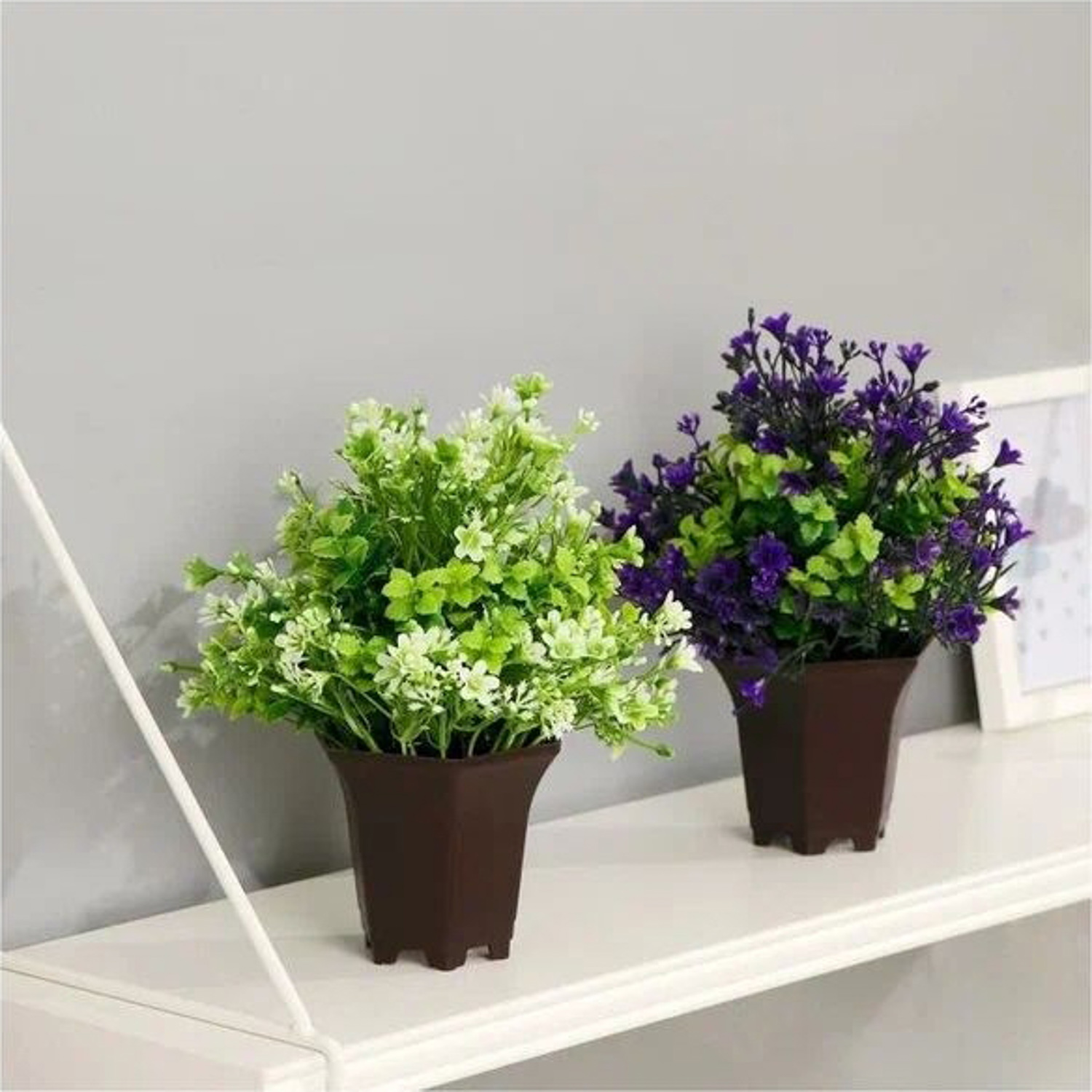 Бонсай в горшке "Цветочная поляна" 9*19 см, микс   4457613