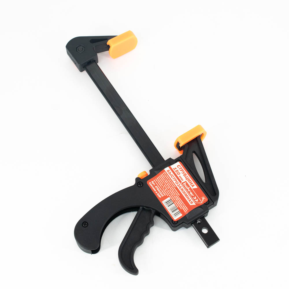 Струбцина пистолетная быстрозажимная 150 мм Bohrer арт.47601510 *1/6/36 Струбцина пистолетная быстрозажимная 150 мм Bohrer арт.47601510 *1/6/36