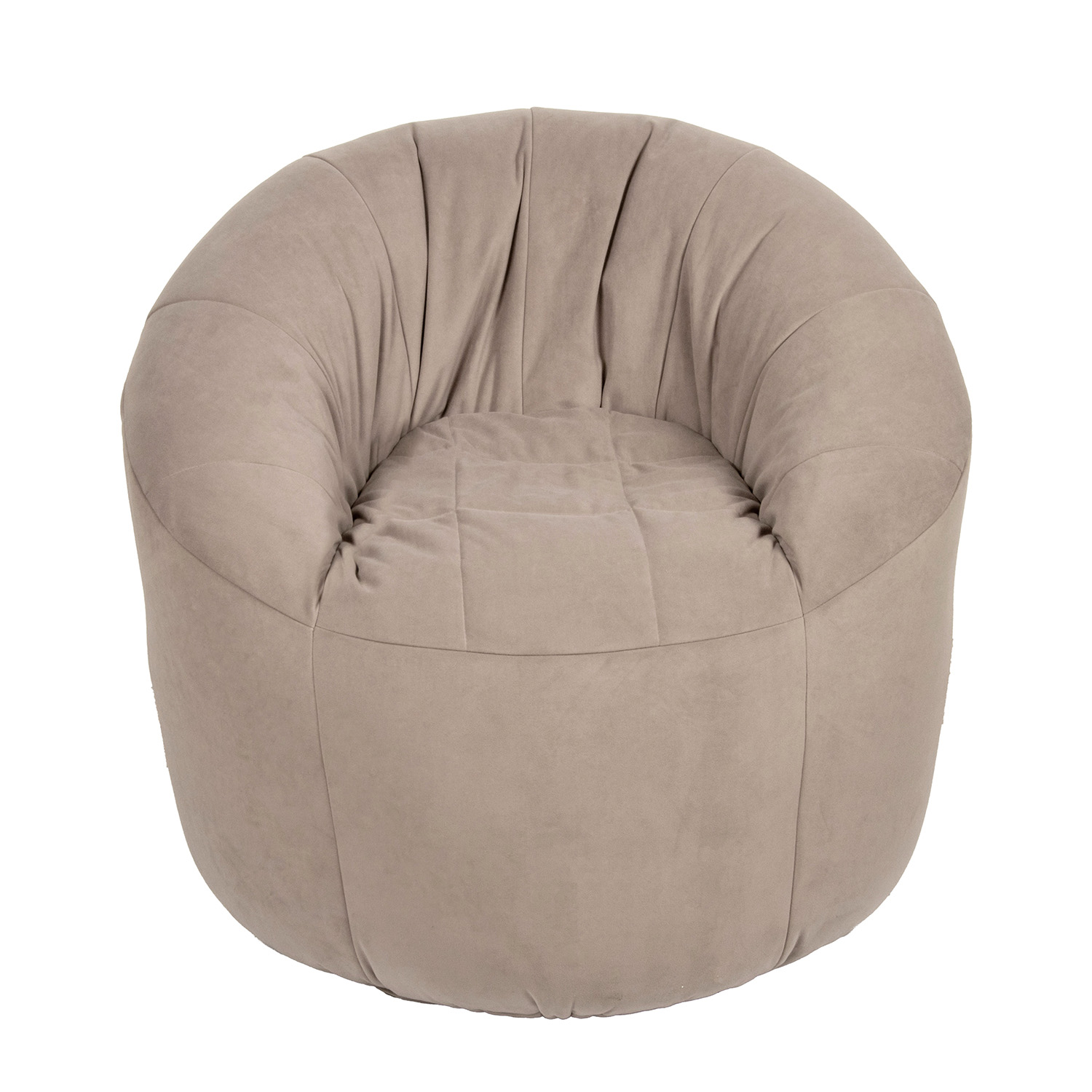 яяяКресло бескаркасное ТЕО XL Катания Велюр Какао*1