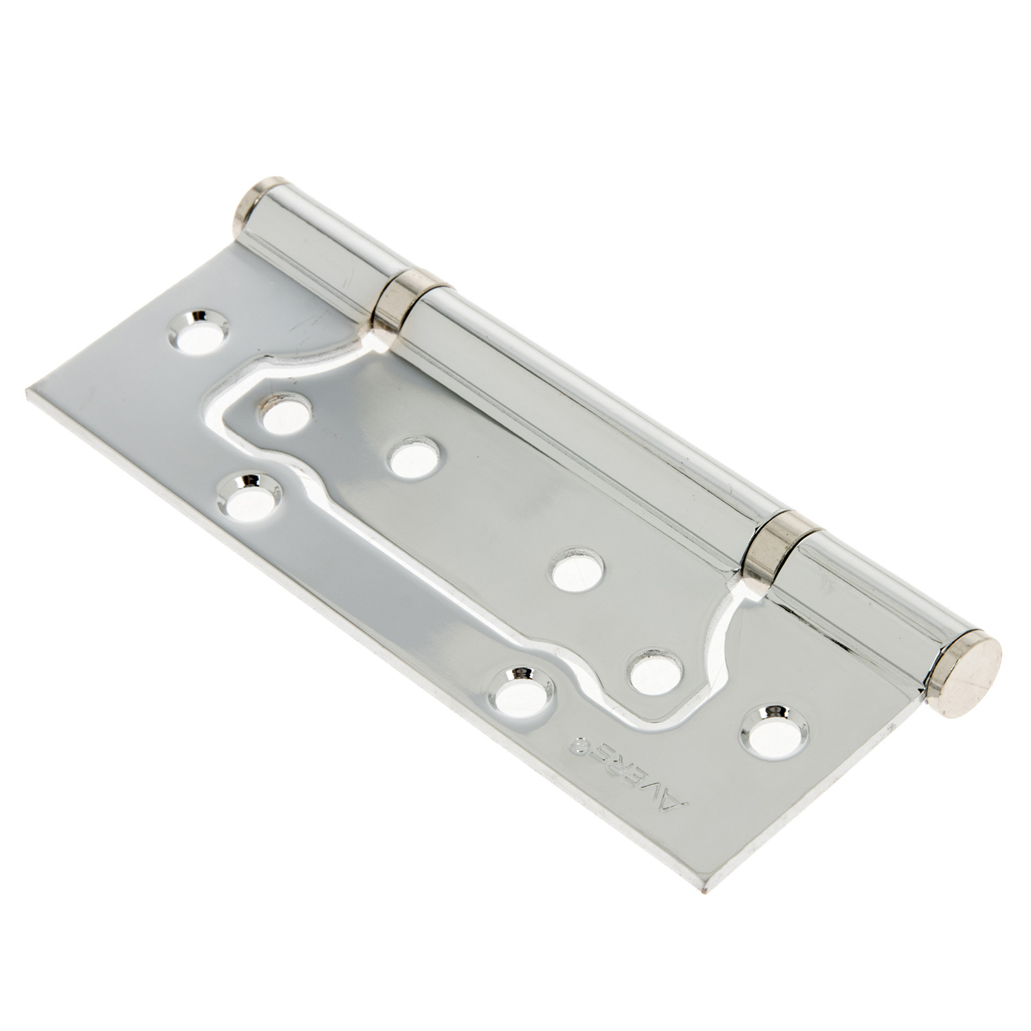 Петля без врезки 125*75*2,5мм ХРОМ CR (комплект 2шт.) AVERS *1/6/48