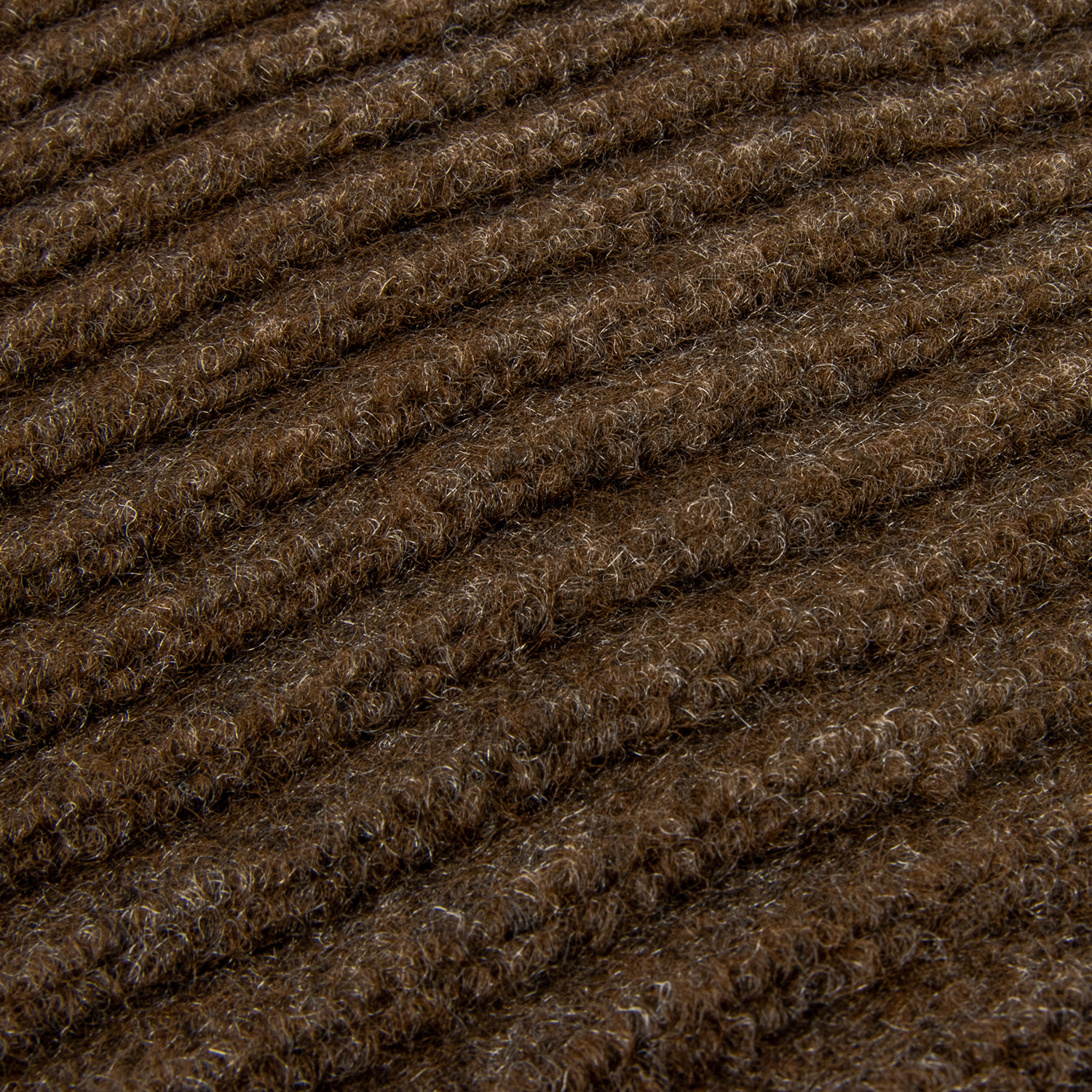 Коврик влаговпитывающий 90*120 см  ребристый коричневый "KOVROFF" (арт.20403)  *1/6 (ОУ09)