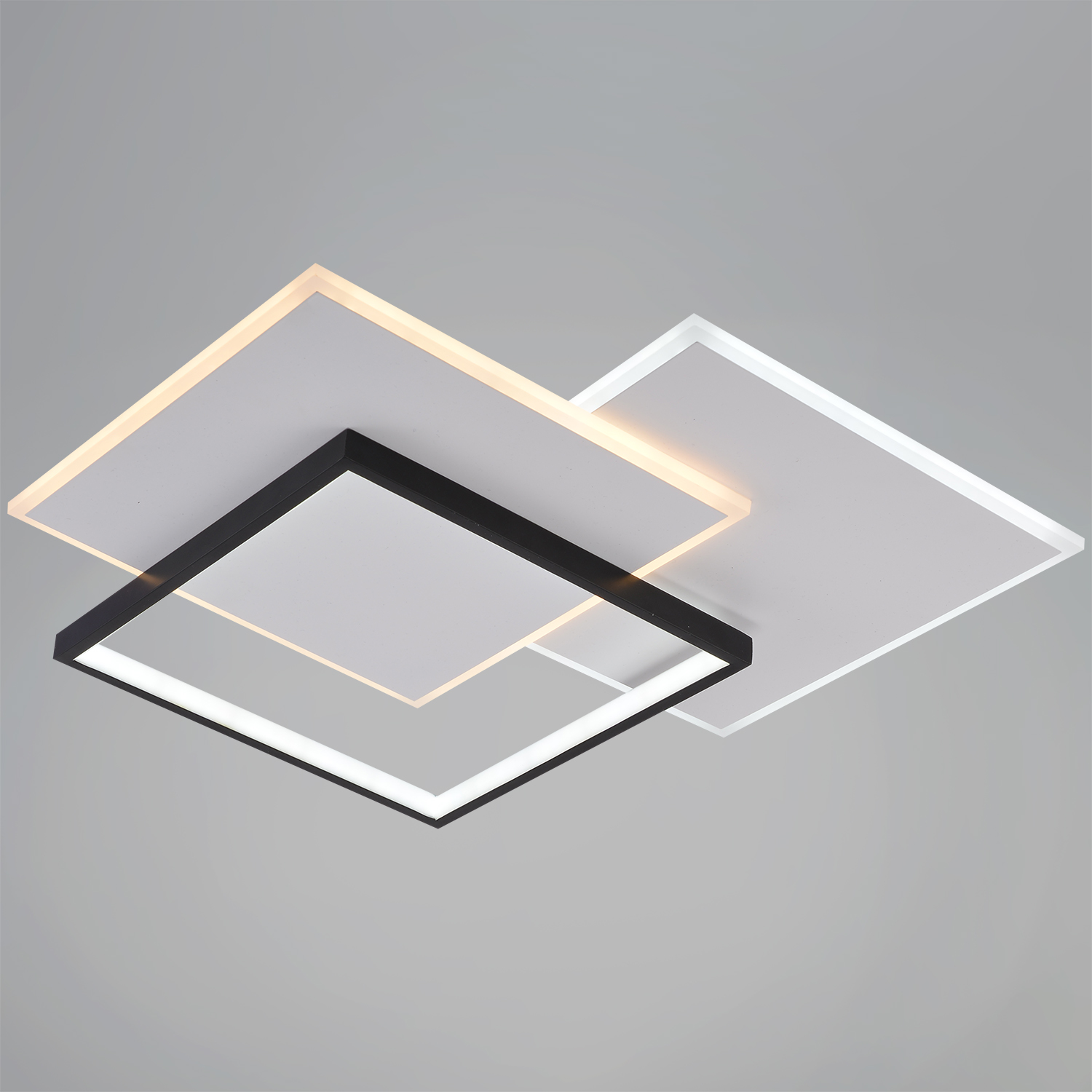 Светильник потолочный светодиодный 08019-0.5-485 WH+BK LED 3000-6200К ПДУ+диммер S=22м2  *1/5