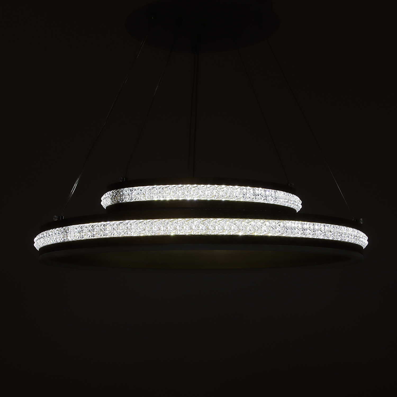 Люстра YH556/2 WT+ GD LED 3000К-6500К (h=700, d=500) пульт  VERNER LIGHTING *1 Люстра YH556/2 WT+ GD LED 3000К-6500К (h=700, d=500) пульт  VERNER LIGHTING *1