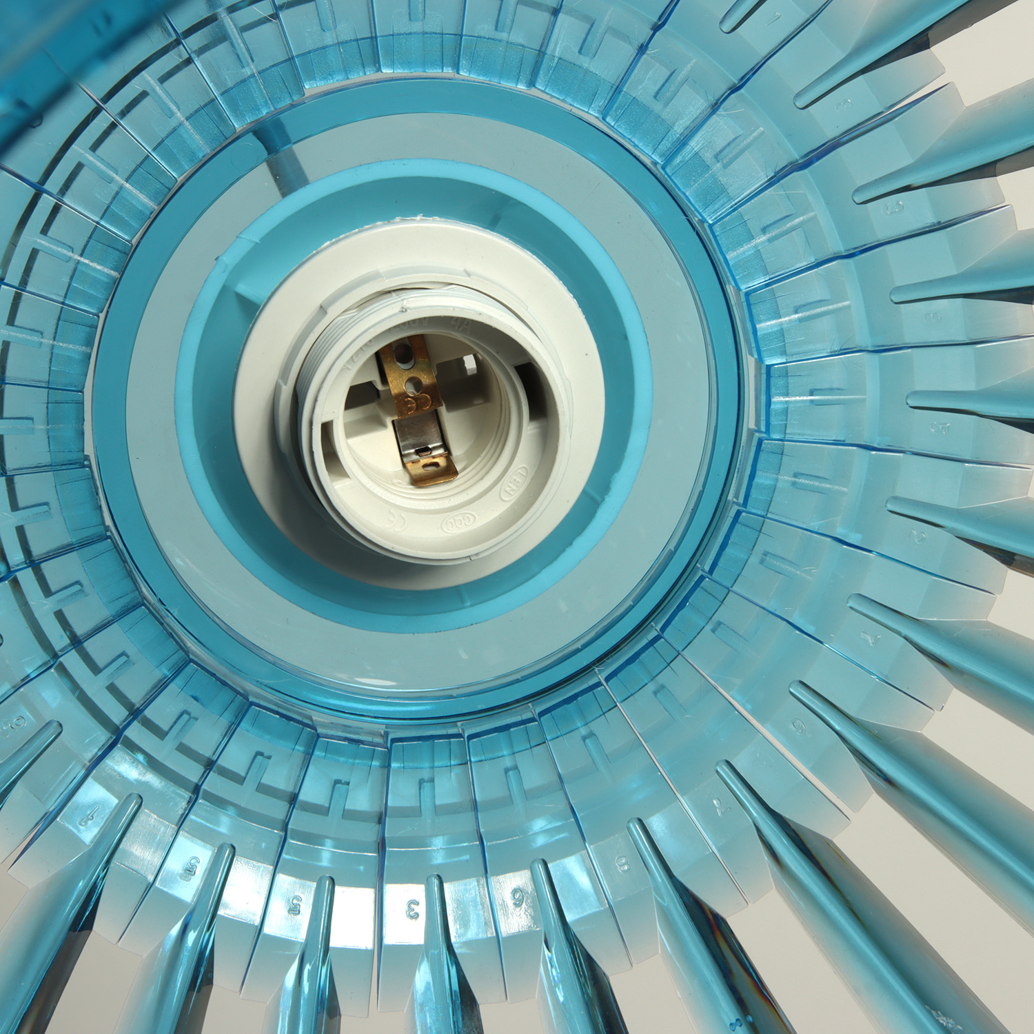 Люстра 0336/1 Е27 15Вт синий S=2м2 *1