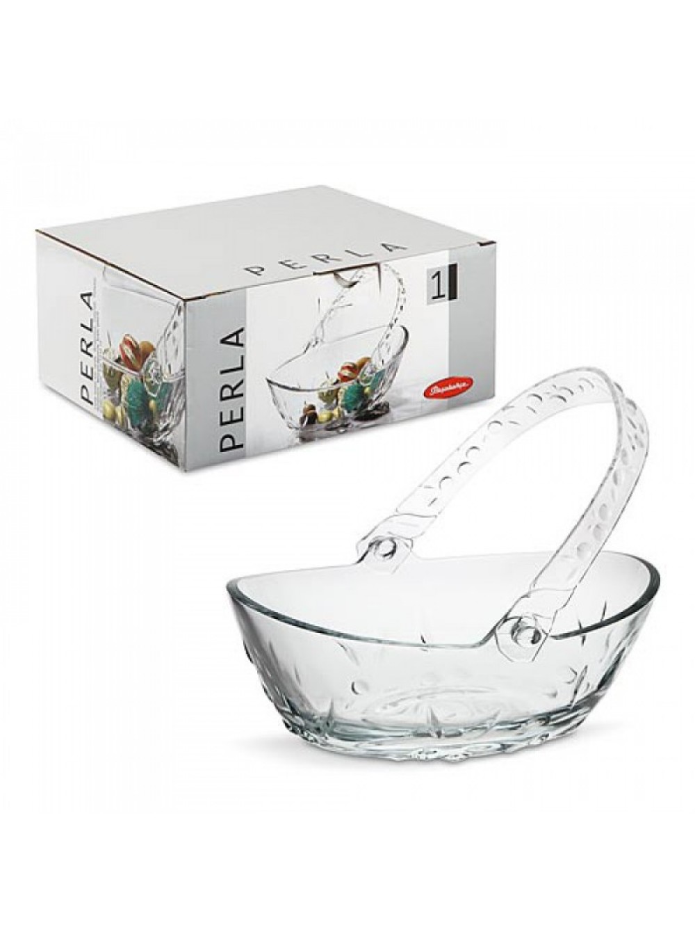 Блюдо стекло "Перла" д/фруктов 230*165*86мм 53793 (г.Бор) Блюдо стекло "Перла" д/фруктов 230*165*86мм 53793 (г.Бор)
