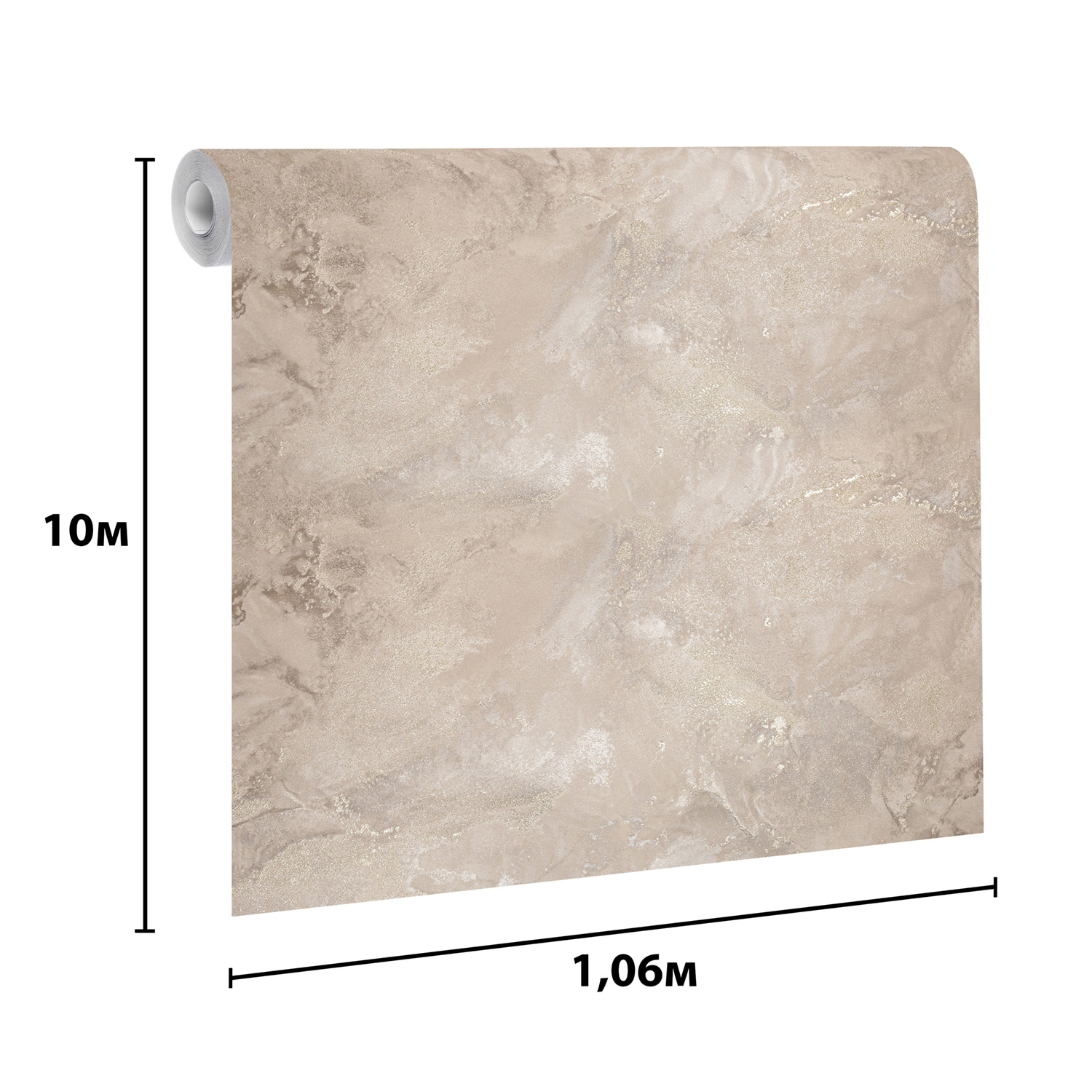 Обои  флиз  Ateliero Capri (беж.) 585626 1.06*10м *6