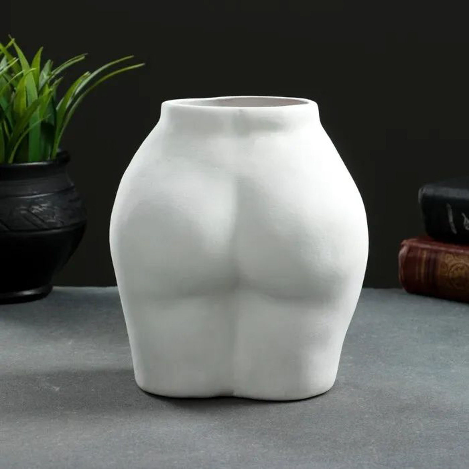 Ваза "Афродита" белая, 18х15см 5189400