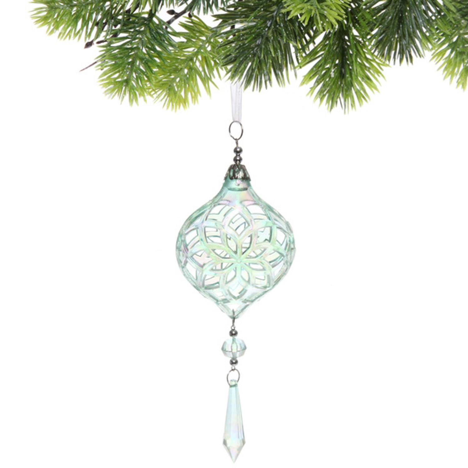 Подвеска "Сказочные узоры" 8*20 см, Зелёный