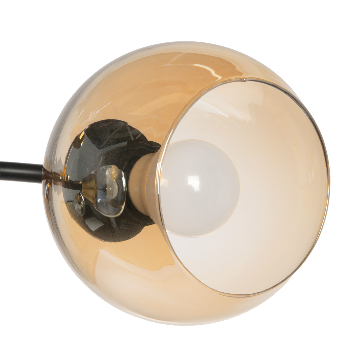 Люстра 20112/6GB+BK AMB Е27 S=13м2 *1