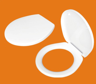 Сиденье для унитаза УКЛАД Элегант, 41.3х35.2х2.3 см, белый