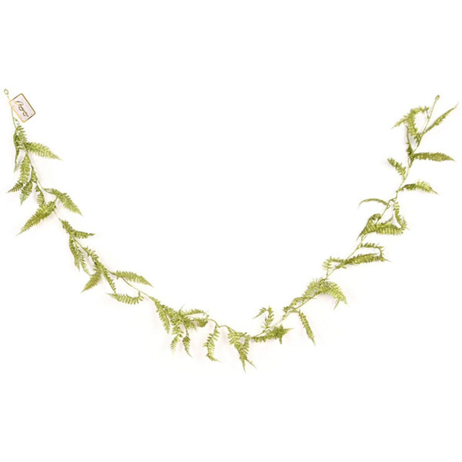 Украшение новогоднее Серпантин «Сияющий папоротник», 180 см, салатовый Украшение новогоднее Серпантин «Сияющий папоротник», 180 см, салатовый