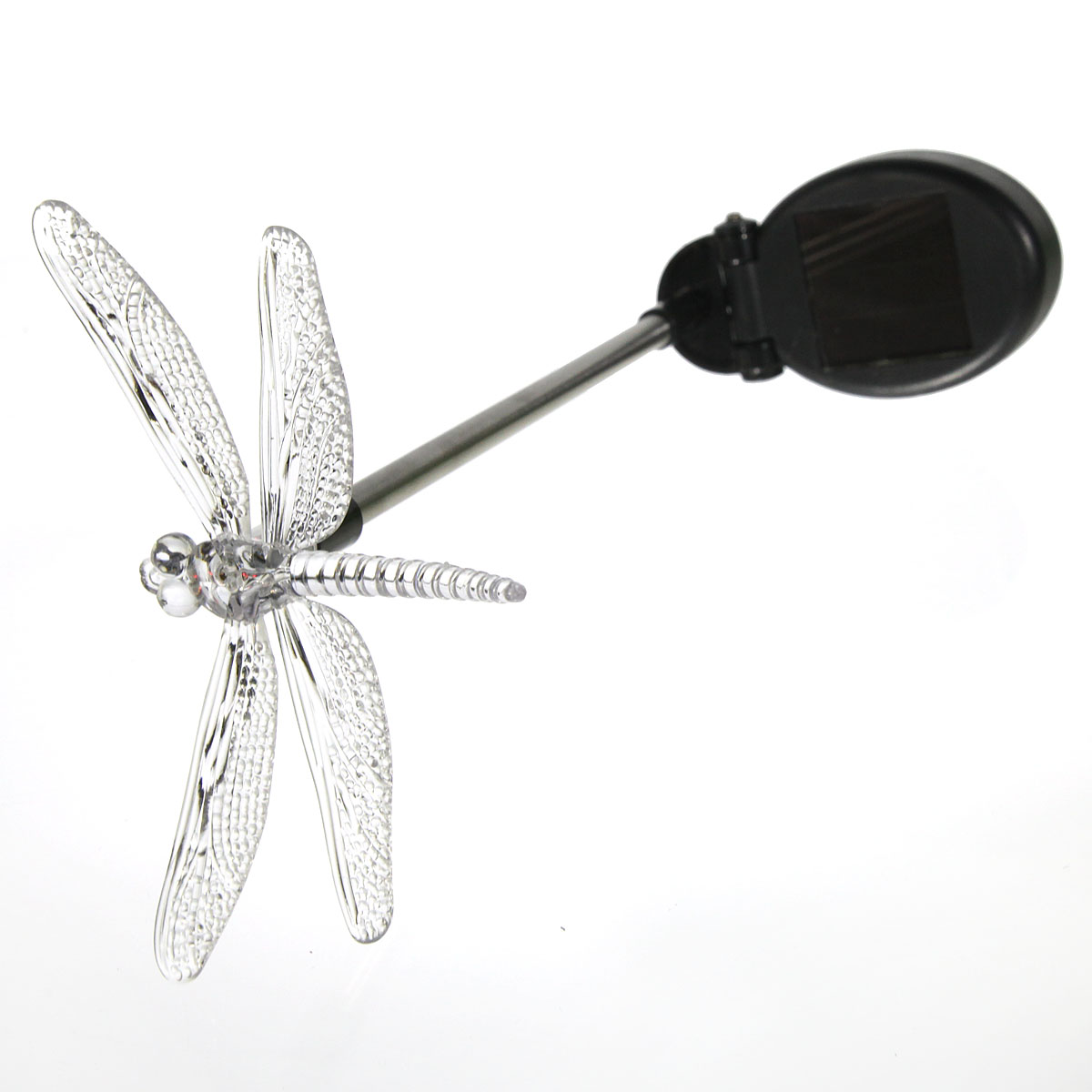 Светильник садовый на солнч. батарее. Старт Сад 1LED стрекоза  *1/27