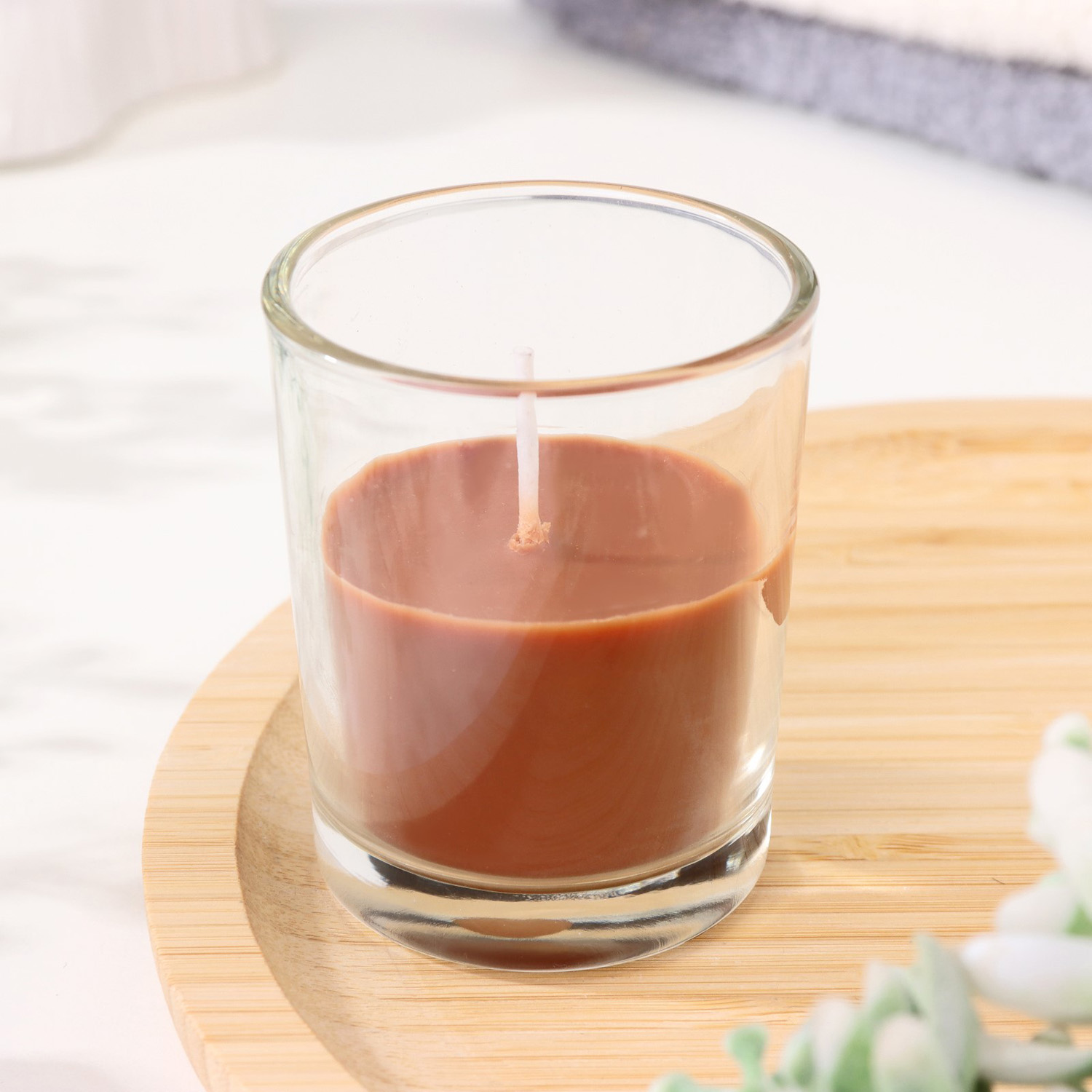 Свеча  ароматическая в стекле 5х6см, Кофе   9788471