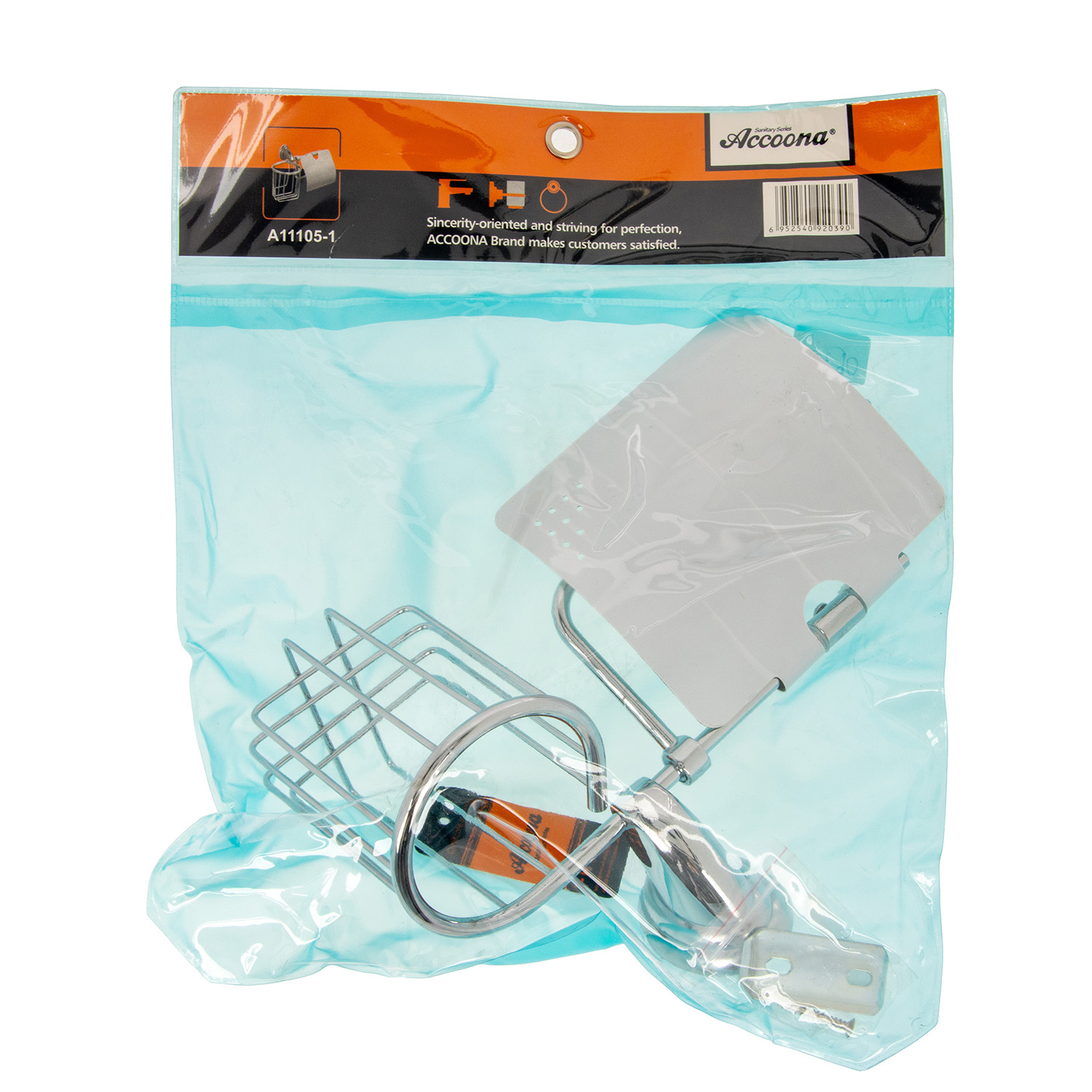 Держатель для туалетной бумаги Accoona A11105-1 *1/6/24