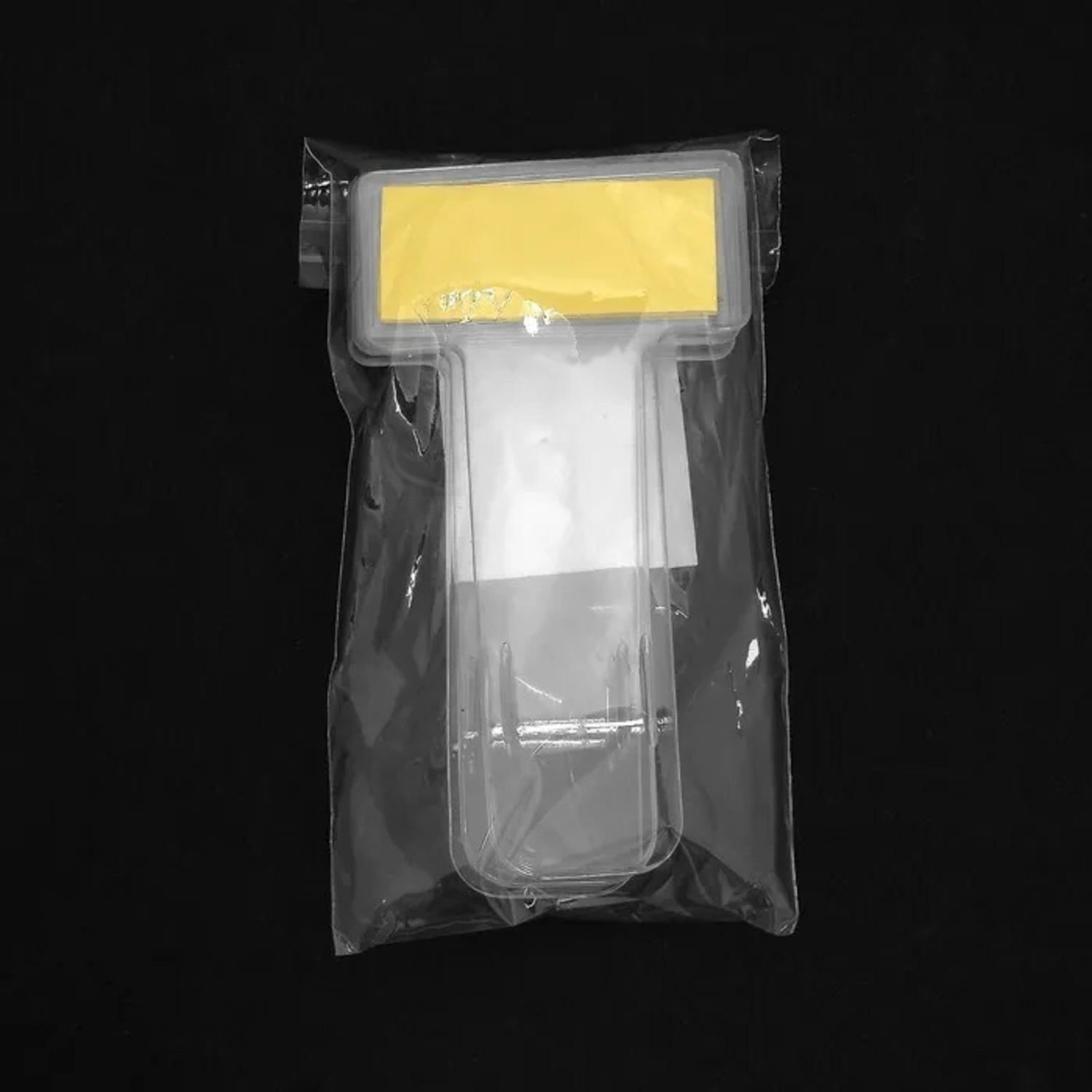 яяяЗажим под лобовое стекло, 7.5х4 см, прозрачный    4746348