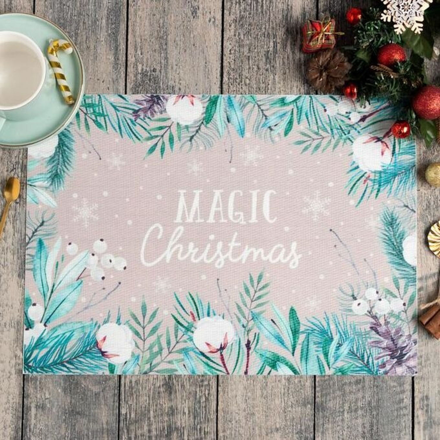 яяяСалфетка на стол "Magic" ПВХ, 40х29 см  6851496