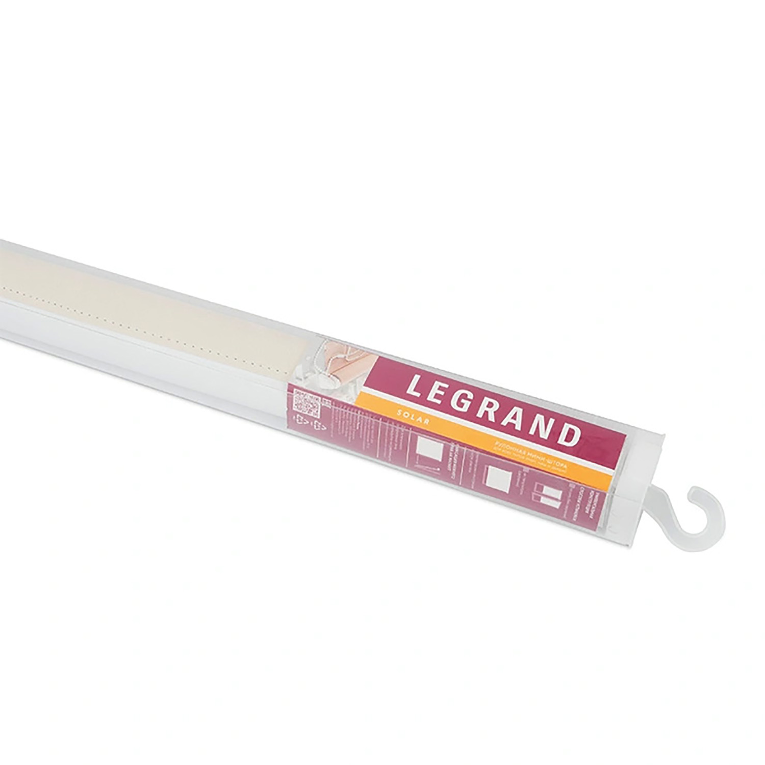 Штора рулонная светонепроницаемая Болид крем 61,5*175 Легранд *1/6