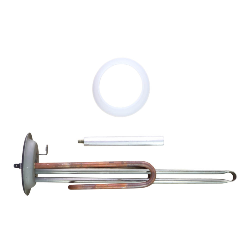 Тэн 1,5кВт, нерж, М6, L235мм, квадратный фланец 90/90мм, 220V + анод + прокладка (комплект) *1 Тэн 1,5кВт, нерж, М6, L235мм, квадратный фланец 90/90мм, 220V + анод + прокладка (комплект) *1