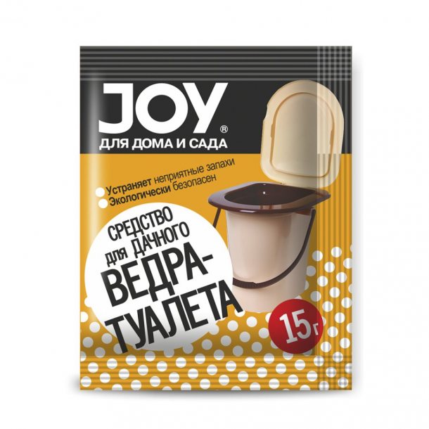 Средство для дачного ведра-туалета 15г JOY *10/40