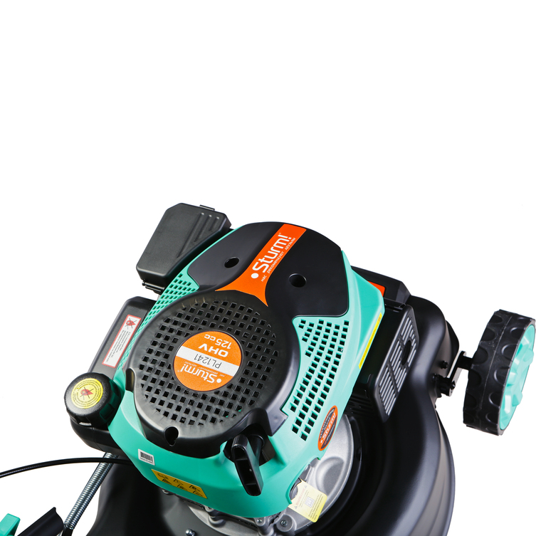 Газонокосилка бенз 4Т 3,0л.с шир/выс скаш 41см/25-75мм травосборник 40л PL1241 STURM *1