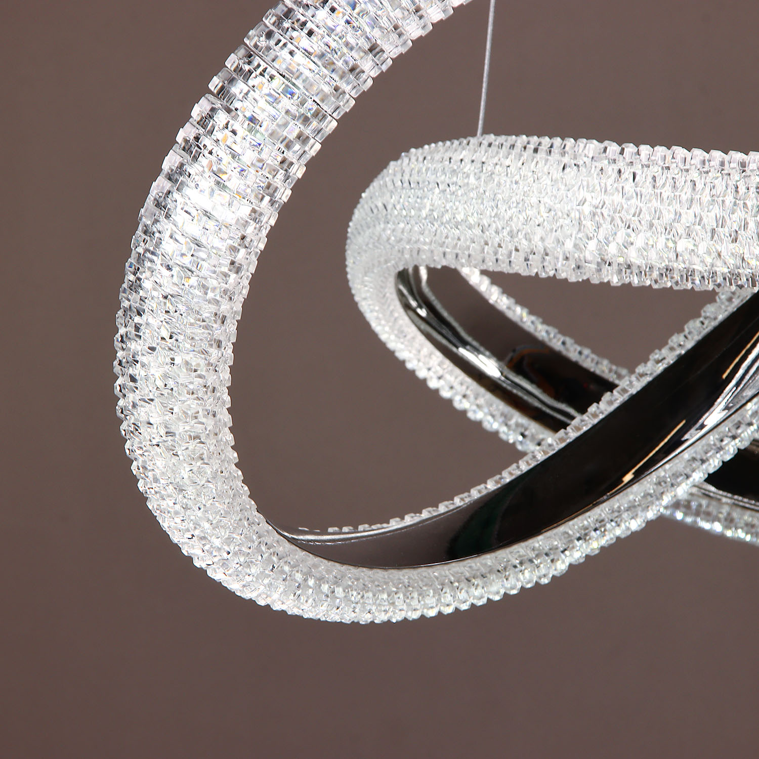 Люстра 9233/96W Chrome  450 мм 3 реж., пульт S=16м2  VERNER LIGHTING *1