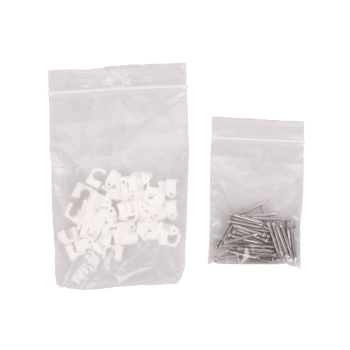 Скоба электроустановочная №6 круглая (50 шт) Росдюбель *10/100