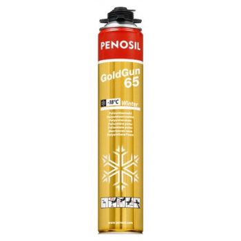 Пена монтажная профессиональная 875 мл Penosil Gold Gun 65 Winter, зимняя