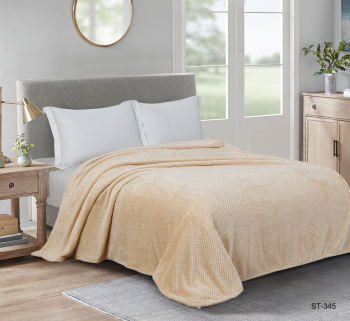 Плед 200*220см микрофибра жаккард ананас бежевый арт.345 NOVEL *1/8 Плед 200*220см микрофибра жаккард ананас бежевый арт.345 NOVEL *1/8