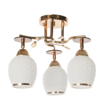 Люстра Verner Lighting А1239/3, 40 Вт, Е27, 3 лампы, золото