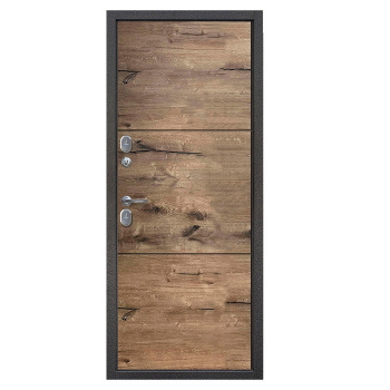 Дверь металлическая 11 см ISOTERMA Серебро Канадский Дуб 860х2050 ЛЕВАЯ ТЕРМОРАЗРЫВ *1