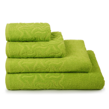 Полотенце махровое 50*90см Радуга цв.14-0452 зеленый ПД-2601-04352 *5/60