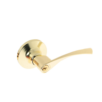 Ручка с защелкой фалевя НОРА-М ISPARUS ЗВ2-01, ключ, фиксатор, цвет золото