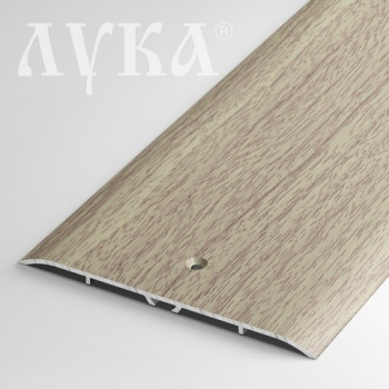Порог-стык ШИРОКИЙ ПС 05 1800мм 087 дуб беленый (100*5мм) Лука *1/6/24