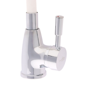 Смеситель для кухни FLOE FK234-DW с гибким изливом (белый) *1/10