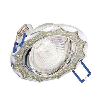 Светильник встраиваемый поворот.СВ 02-07 MR16 50Вт G5.3 сер.блеск/хрTDM SQ0359-0039*1/10/50