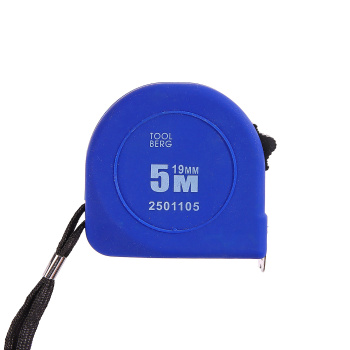 Рулетка 5м пластм.корпус Toolberg (арт.2501105) *1/12/120 Рулетка 5м пластм.корпус Toolberg (арт.2501105) *1/12/120