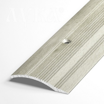 Порог-стык РАЗНОУРОВНЕВЫЙ ПР 02 1350мм R173 дуб выбеленный Лука *1/6/48