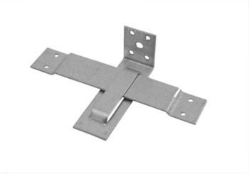 Опора скользящая для стропил 120x90x40 мм ТехноСервис KUCIS-Z, закрытая