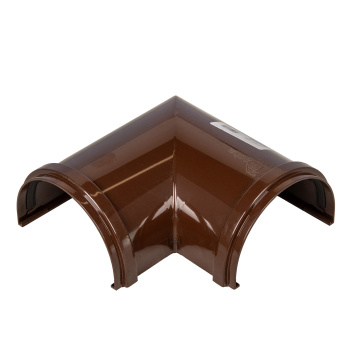 Угол желоба 90° Docke Standard, 120 мм, светло-коричневый Угол желоба 90° Docke Standard, 120 мм, светло-коричневый