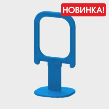 Система выравнивания плитки СВП зажим "Квадрат" 0,7мм (пакет 100шт) (арт.449-3100)   *1/25/50