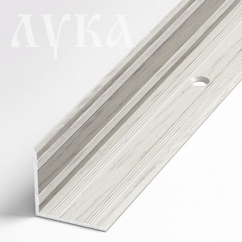 Порог-угол ВНУТРЕННИЙ ПУ 05-1 900мм 105 дуб арктик (20*20мм) Лука *1/6/48