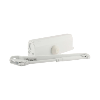 Доводчик для дверей от 120кг до 160кг белый морозостойкий №5S Нора-М *1/10