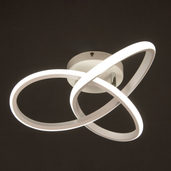 Светильник потолочный светодиодный CL-1076 White 240 мм 52W 3 реж,б/пул S=6м2 VERNER LIGHTING*1/10