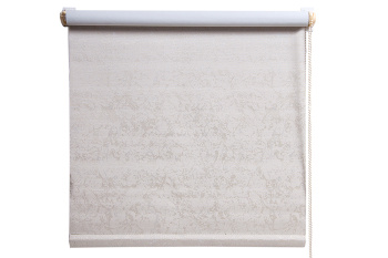 Штора рулонная Блэкаут ВЕНЕЦИЯ белое золото 120*160 Магеллан *1/8 *