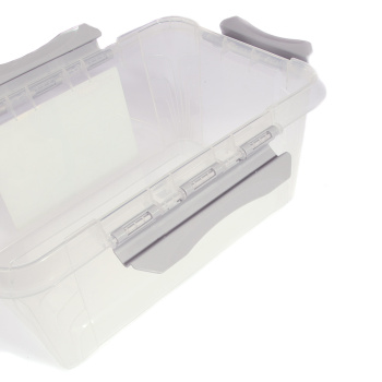 яяяКонтейнер д/хранения пластм."Grand Box"4,2л 290х190х124мм св.Сер.433200130/43320010216("БП")*1/12