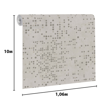 Обои  флиз ED Euro Decor Dotera (беж.) 7331-02 *6