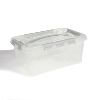 яяяКонтейнер д/хранения пластм."Grand Box"4,2л 290х190х124мм св.Сер.433200130/43320010216("БП")*1/12