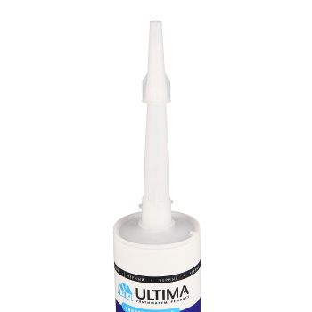 Герметик универсальный 280 мл ULTIMA U, силиконовый, черный Герметик универсальный 280 мл ULTIMA U, силиконовый, черный
